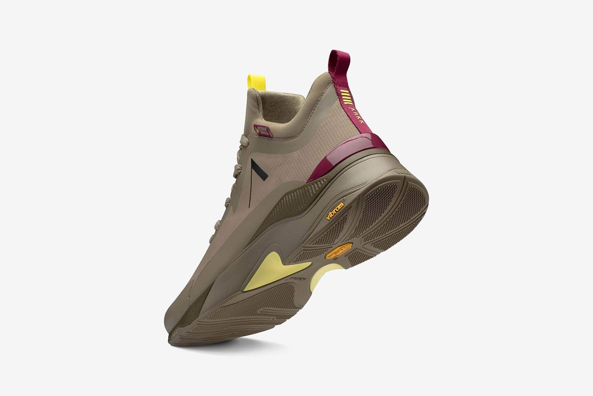 ARKK Collection Stormrydr Nylon HL VULKN Vibram | Khaki Ruby | Women Stormrydr